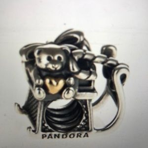 Genuine Pandora Sleigh Charm